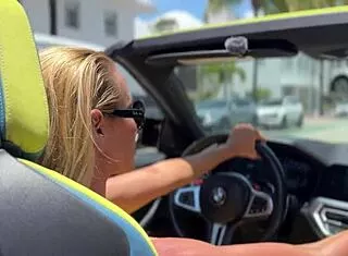 Blonde Milf Stuns As Beach's Sexiest Big-Ass Slut