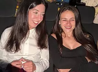 Two Petite Brunettes Host Wild 4Some Party With Strangers