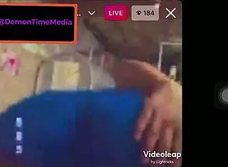 Instagram Twerk Queen Shakes Massive Ebony Ass Demon Time Live