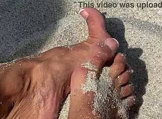 Blonde Milf Stuns As Beach's Sexiest Big-Ass Slut