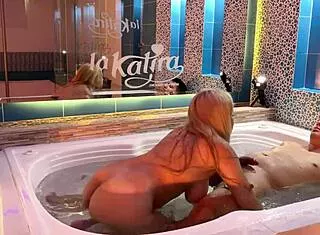 FUCKING THIS COLOMBIAN TEEN IN JACUZZI!! CUM DEEP IN HER PUSSY UNDERWATER