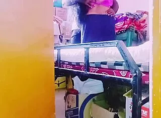 Desi Housewife Fucks Storekeeper With Telugu Dirty Talk!