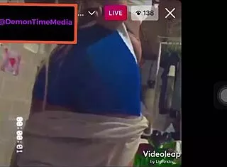Instagram Twerk Queen Shakes Massive Ebony Ass Demon Time Live
