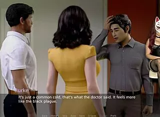 ms denver's feet game in stockings cosplay has you hooked