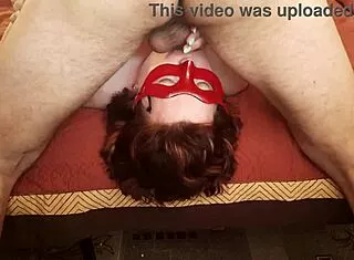 Wanna see me fuck this chubby milf's mouth and blast her face?