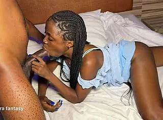 Seductive Maid's Petite Frame Takes Monster Cock in Every Position