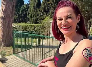 Sally and Jade's Gorgeous French FFM Threesome Cock Gobble