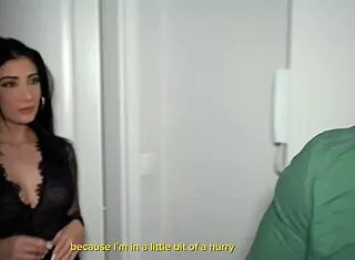 pissin n fuckin hard with hot brunette neighbor emily pink who begged fer help...