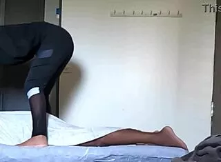 hidden cam catches dick flashing turning happy ending handjob massage