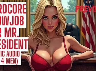 hardcore blowjob for mr president leaves me moaning wildly