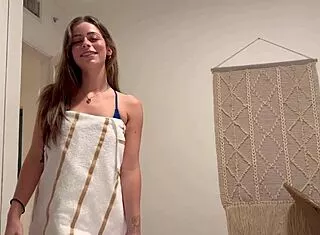 step-sis begs for creampie favor so i fill her tight pussy first