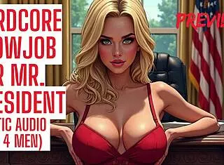 hardcore blowjob for mr president leaves me moaning wildly