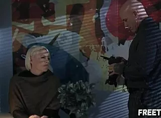 Hot Blonde MILF Fucked Hard During Real Photoshoot Full Movie