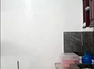 hey neighbor, watch this cute latina cook naked with toys