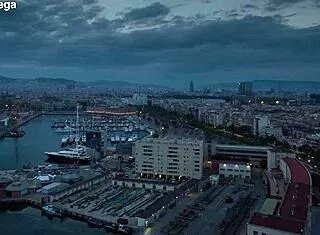 sheila ortega chokes on snakes barcelona's huge bbc