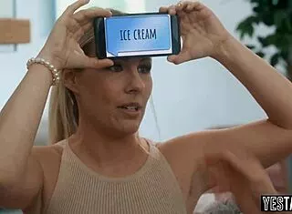 Chubby Innocent Teen Joins Perverted Stepfamily for Monster Cock Foursome Bang!