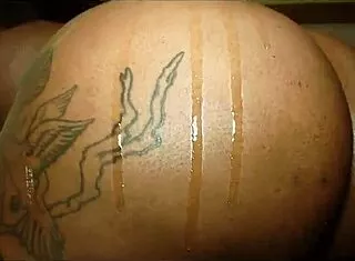 queen skully chokes on monster cock with huge nipples