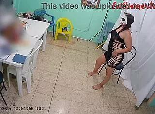 hot latina model backstage poses lingerie shower tease fuck preview