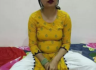 indian stepsis seduces shy stepbro into first creampie doggystyle ride on shaved pussy