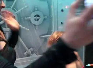 hot euro babes tease with sexy softcore dance moves everywhere