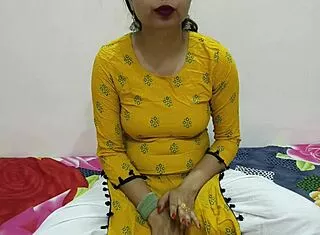 indian stepsis seduces shy stepbro into first creampie doggystyle ride on shaved pussy