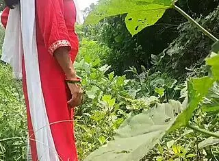 my girlfriend's fat plump sexy ass gets fingered and fucked hard outdoor in forest nature with hairy asshole cosplay costumes