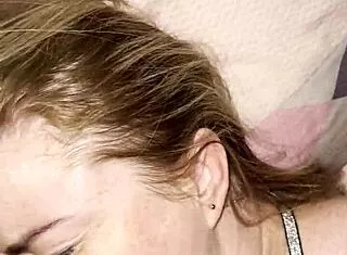 Stepsis wakes to stepbro's fat cock shoved deep in her sleepy mouth