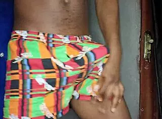 bbc throbs with raw homemade jerking passion african solo