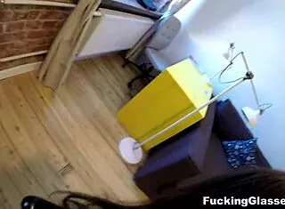 Vika Volkova Glasses Tourist Fucks Local Shaved Pussy Cutie