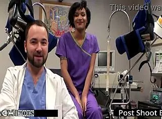 Freshman Jackie Banes Endures Nurse's Hitachi Orgasm Humiliation