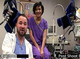 Freshman Jackie Banes Endures Nurse's Hitachi Orgasm Humiliation