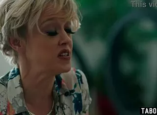 Granny counselor, wanna fuck black client in office?