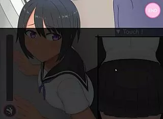 feeling this girl up in hotel leads to bent over creampie doggystyle