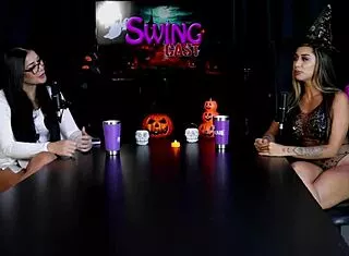 swingers couple fada prazeres tries anal pussy dp first time on cam