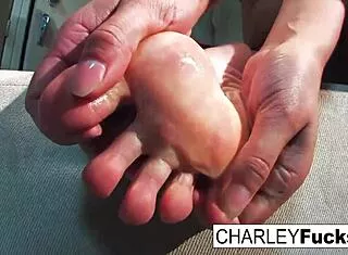 yo charley chase wrestles in lingerie foot fetish solo tit tease