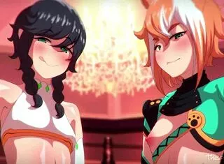 Venti Gorou Shemale Crossdresser Blowjob Action Credits Theobrobine!