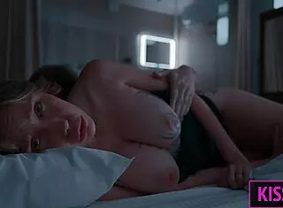 Horny Stepmom Shares Hotel Bed Spooning Stepsons Big Cock All Night