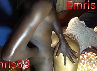 Fat Ebony Ass Bounces Doggystyle Til Monster Cock Explodes Cum
