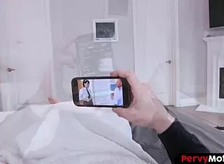 ginger pervy milf stepmom rides stepson cock warming room doggystyle