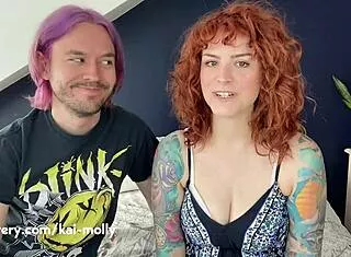 English cutie molly tamed and guided by her partner kai