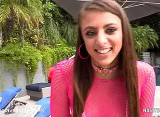 Petite gia derza slurps cocks in sloppy squirting blowbang