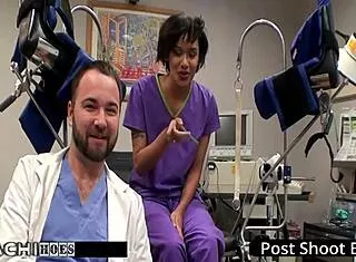 Freshman Jackie Banes Endures Nurse's Hitachi Orgasm Humiliation