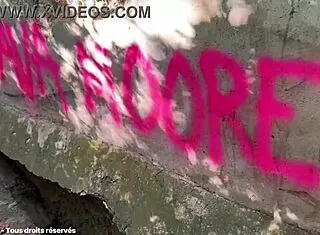 wild suck fest in the ruins with 10 strangers 😈 i end up dripping cum everywhere 💦👅🔥