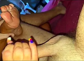 NYMPHO STEPMOM FINGERS STEPSON BEFORE HARD FUCK