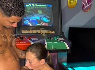 called my latina neighbor for games but fucked her wet pussy instead