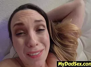 Bratty Stepdaughter Punished Bent Over Doggystyle by Daddy