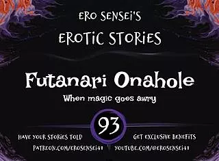 futanari onahole tempts women into erotic pov orgasm reality audio