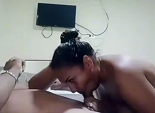 leaked homemade video shows cheating housewife sucking cock before bareback creampie