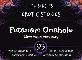 futanari onahole tempts women into erotic pov orgasm reality audio