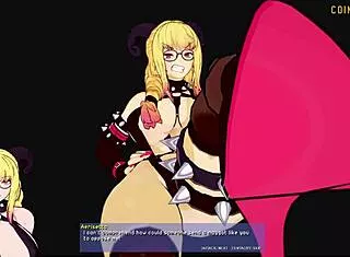 dominant milf queens spank lesbian slaves in hentai bdsm footjob 3d demo